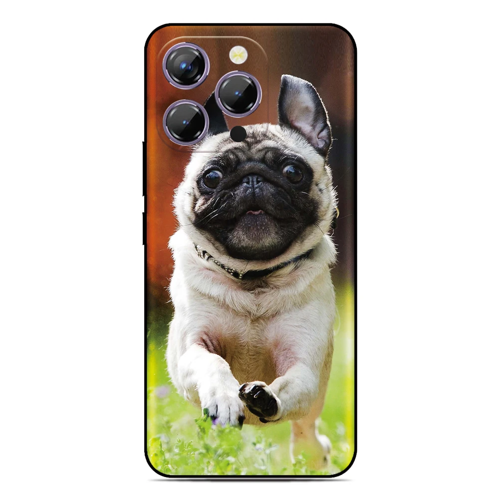 الصلصال جرو الكلب غطاء ل LG الجناح المخملية K22 K61 K50 K51s K52 K20 K40 Q6 Q7 Stylo 5 6 G8X G6 G7 G8 V40 V50 V60 ThinQ جراب هاتف #4