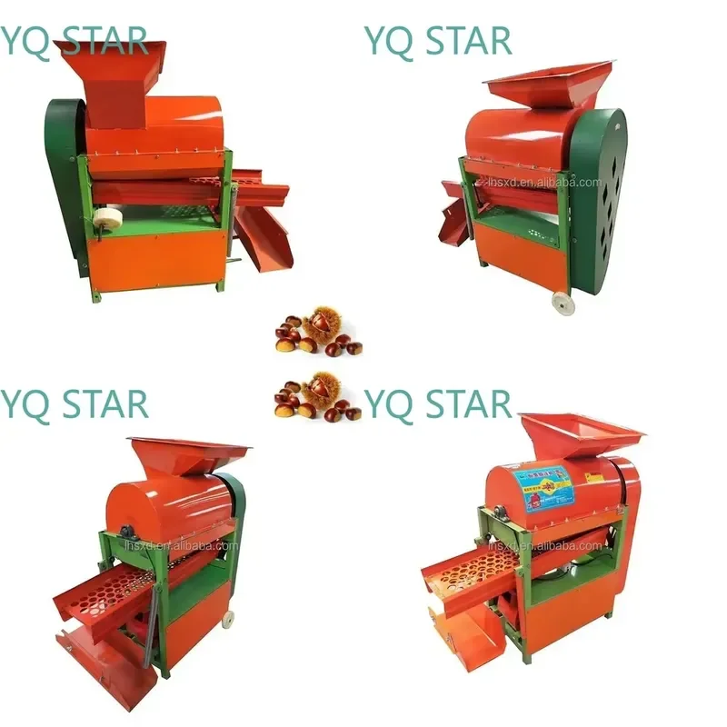 Chestnut Shelling Machine for Commercial Use Chestnut Peeling Equipment Automatic Nut Processing Device Industrial Grade