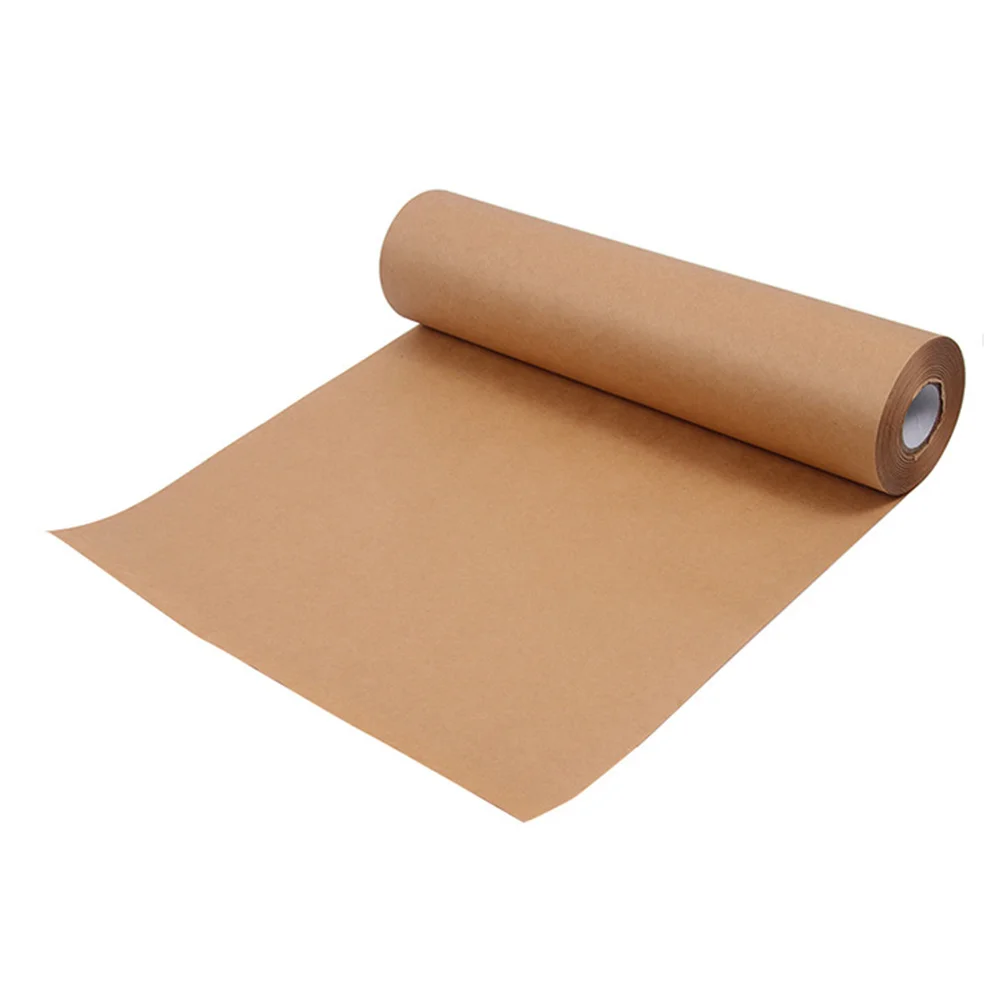 1 Roll Gift Wrapping Kraft Paper Strong Odorless for Gift Box Flower Packaging DIY Art Crafts Blank Design Protector