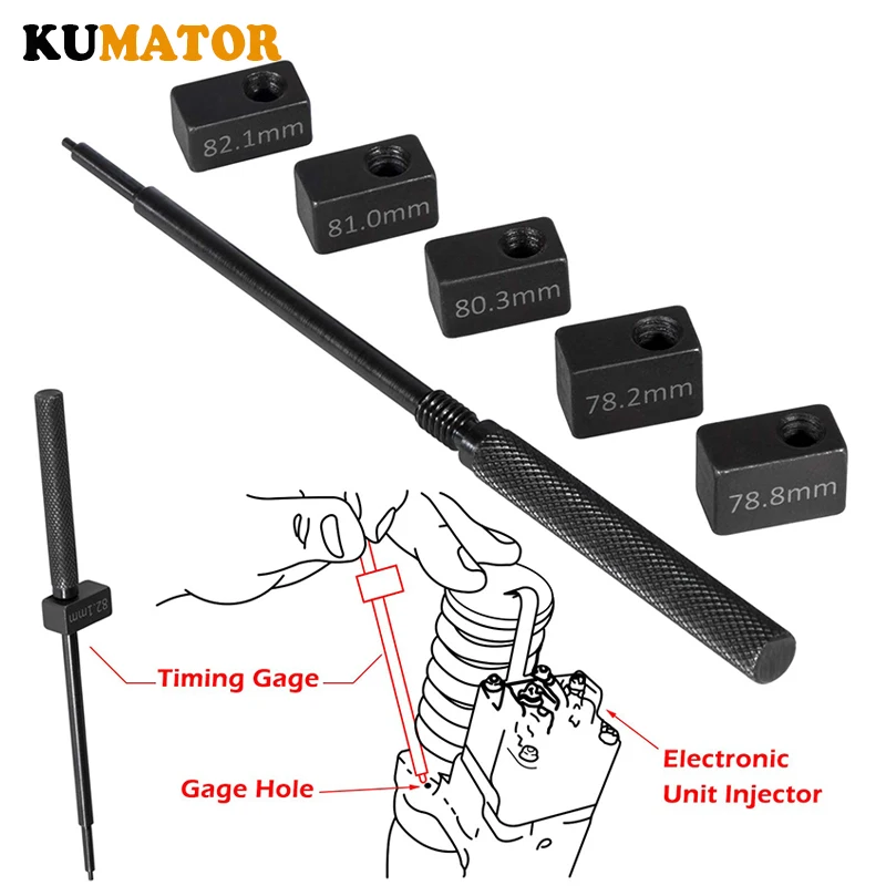 3350 Injector Height Gauge Kits for Detroit Diesel Series 50 60 Engine J-1853/J-42749/J-45002/J-39697/J-42665/J-1242/J-35637-A