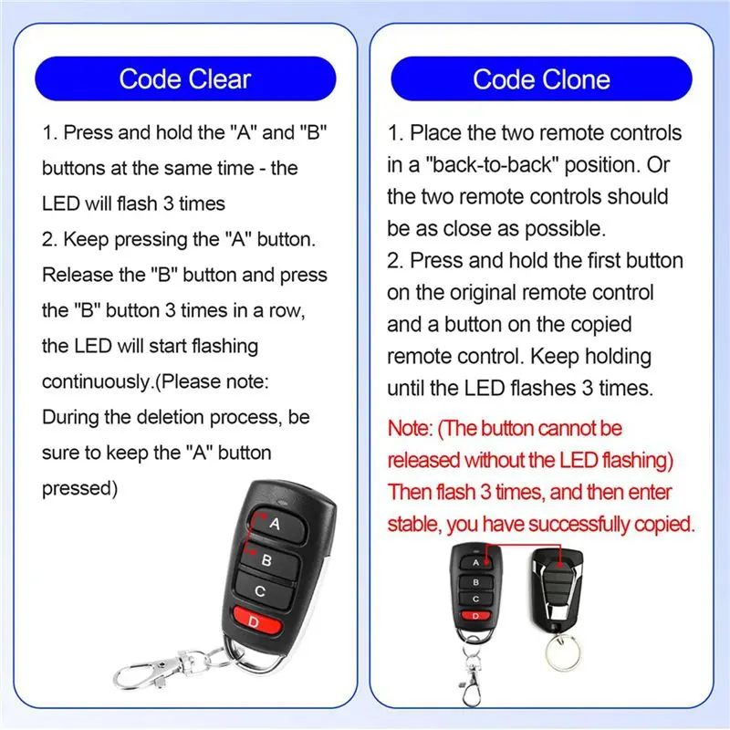 【RECOMENDAR】8 قطع جهاز تحكم عن بعد لباب المرآب، جهاز تحكم عن بعد 433.92 ميجا هرتز للبوابة، مفتاح تحكم عن بعد فوب، استبدال باب المرآب الكهربائي