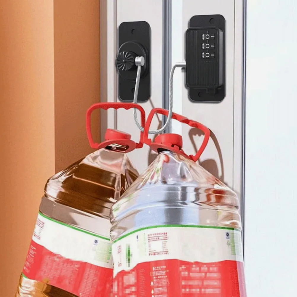 

Password Fridge Digital Combination Lock For Refrigerator Cabinet Drawer Door Safety Lock Durable Punch-Free Design Fridge