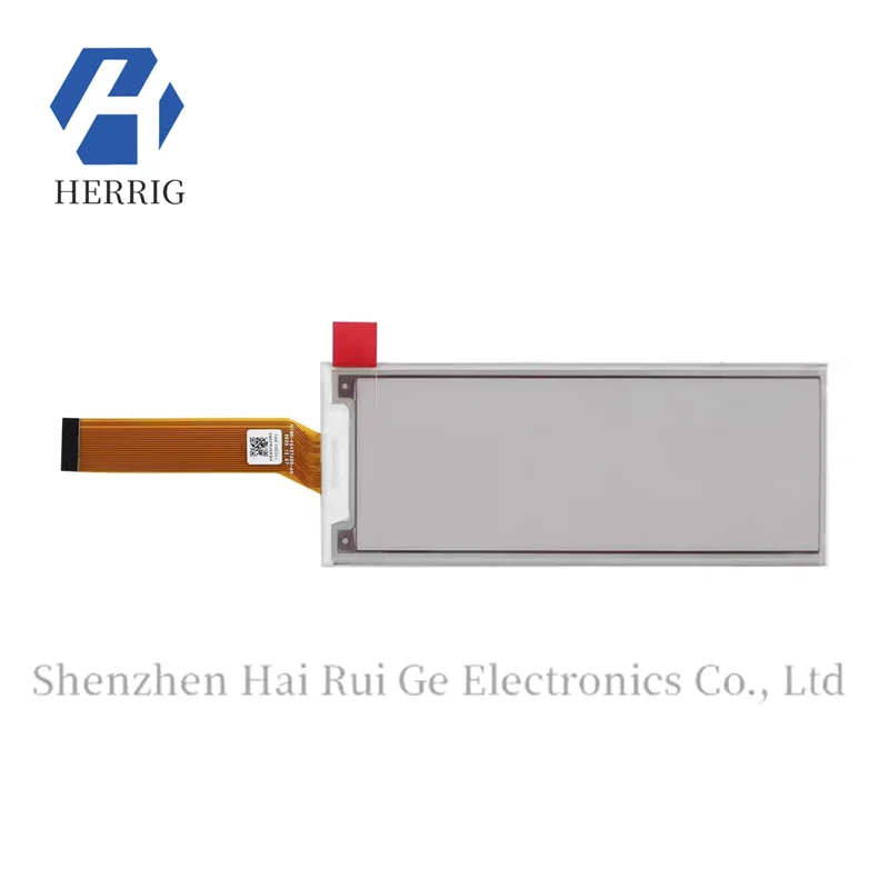 4.37-inch HINK-E0437A02-A0 e-ink display, 24-pin, 4-level grayscale black and white with red, 3-color screen