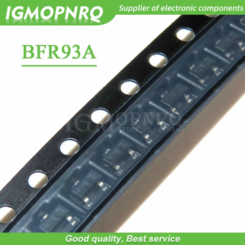 20 peças bfr93a sot23 bfr93 rf bipolar transistor de sinal pequeno novo original