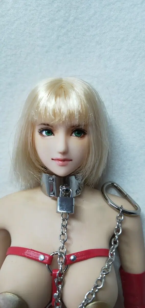 1/6 Scale SM Female Metal Collar Model for 12\