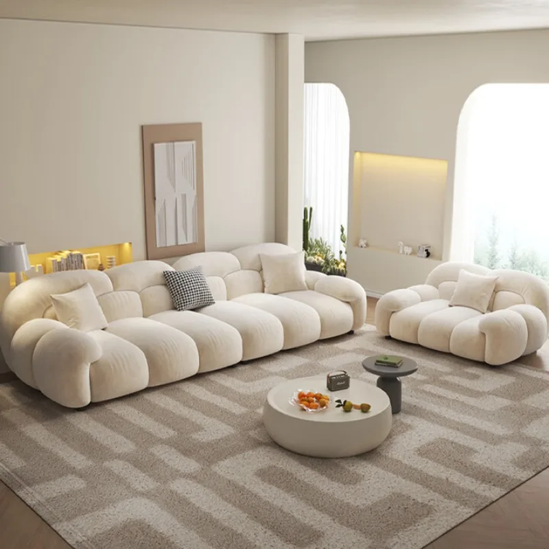 Cream wind cloud sofa