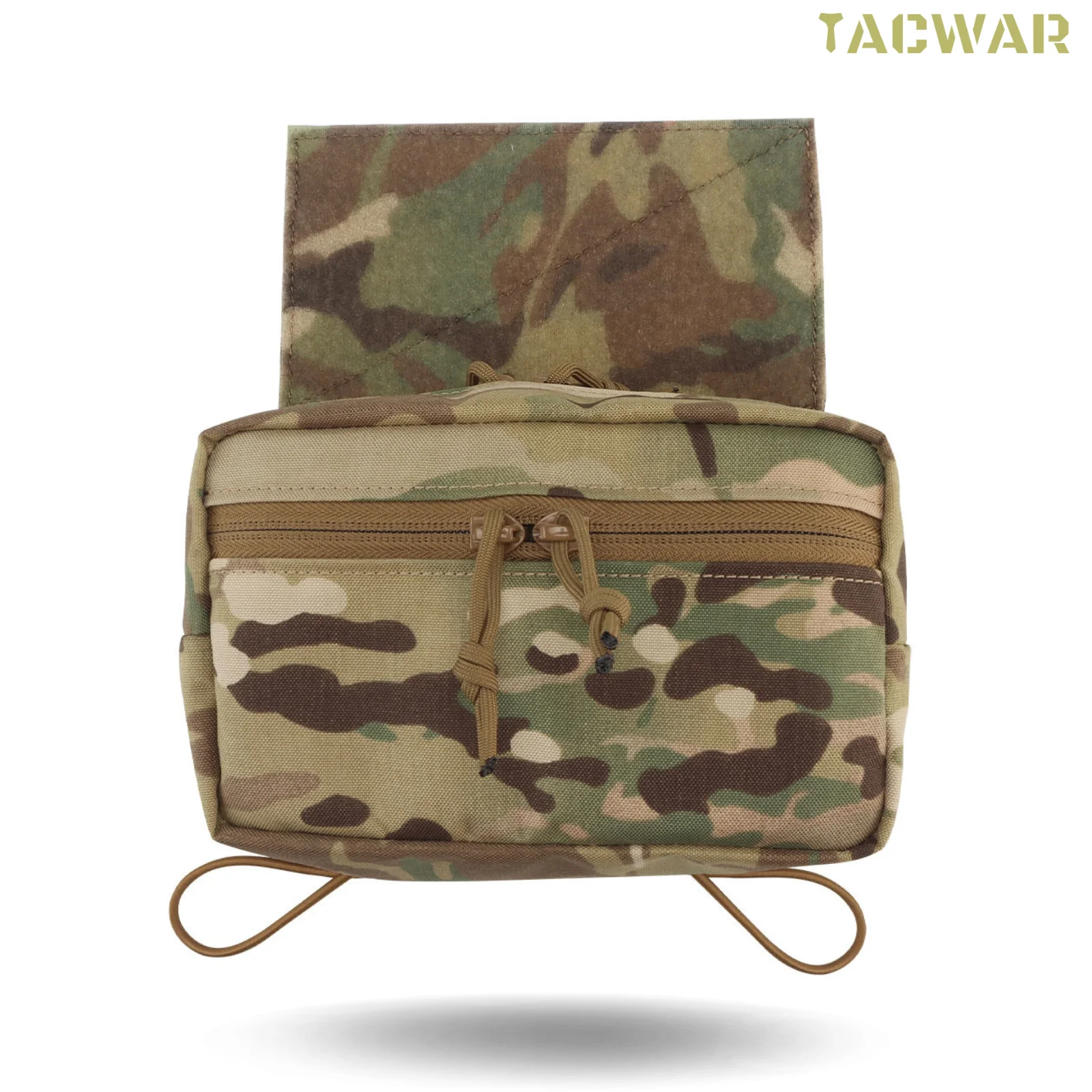 

MK4 Mini Chest Rig Drop Pouch Double Sided Hook-and-loop Magazine Storage for Tactical Vest Plate Carrier