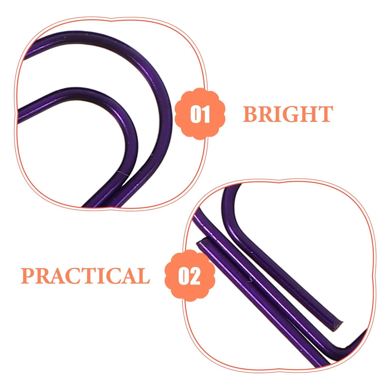 

100 шт. декоративных скрепок в форме сердца, тонкая работа, канцелярские скрепки для студентов, учителей, офиса, повседневные канцелярские принадлежности