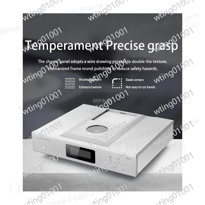 for Denafrips AVATAR HiFi CD Player with CDM4 Mechanism Supports AES EBU RCA BNC PCM I2S Output 16bit 44.1kHz Lossless Audio