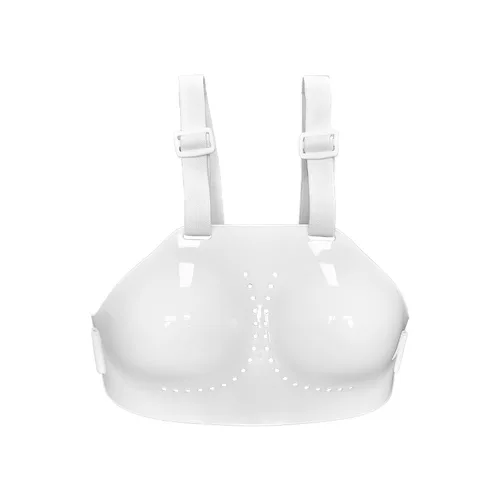 Imagen 2 del producto Nuevo Protector de pecho de esgrima blanco/negro, Protector de pecho para mujer, esgrima deportiva, accesorios de equipo deportivo, Protector de pecho de esgrima