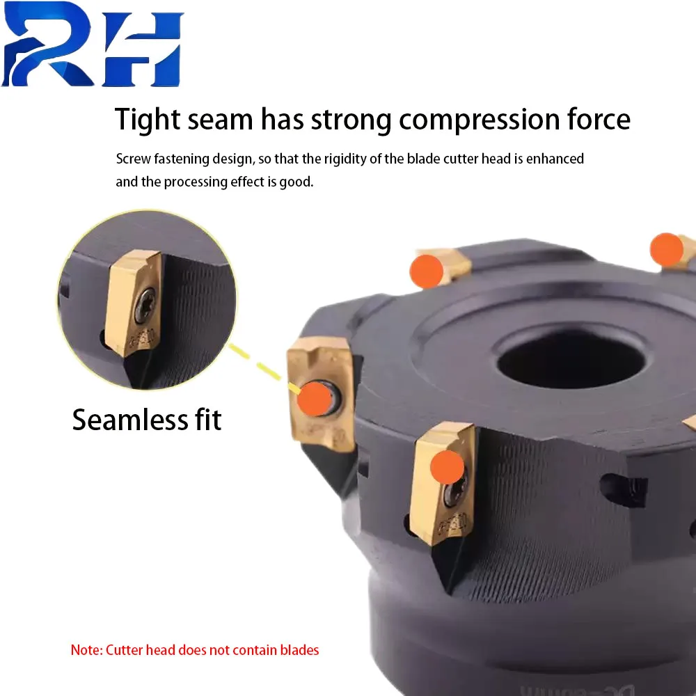 CNC Lathe Tool BAP300R/400R Machining Center Right Angle End Milling Cutter 90-degree Fast Feed Cutter Head