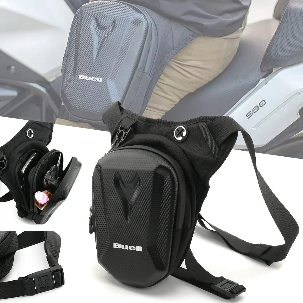 For Buell Bmw R1250rt Bandit 600 Mv Agusta Yamaha Motorcycle Waterproof Drop Waist Leg Bag Thigh Belt Hip Bum Military Tactical