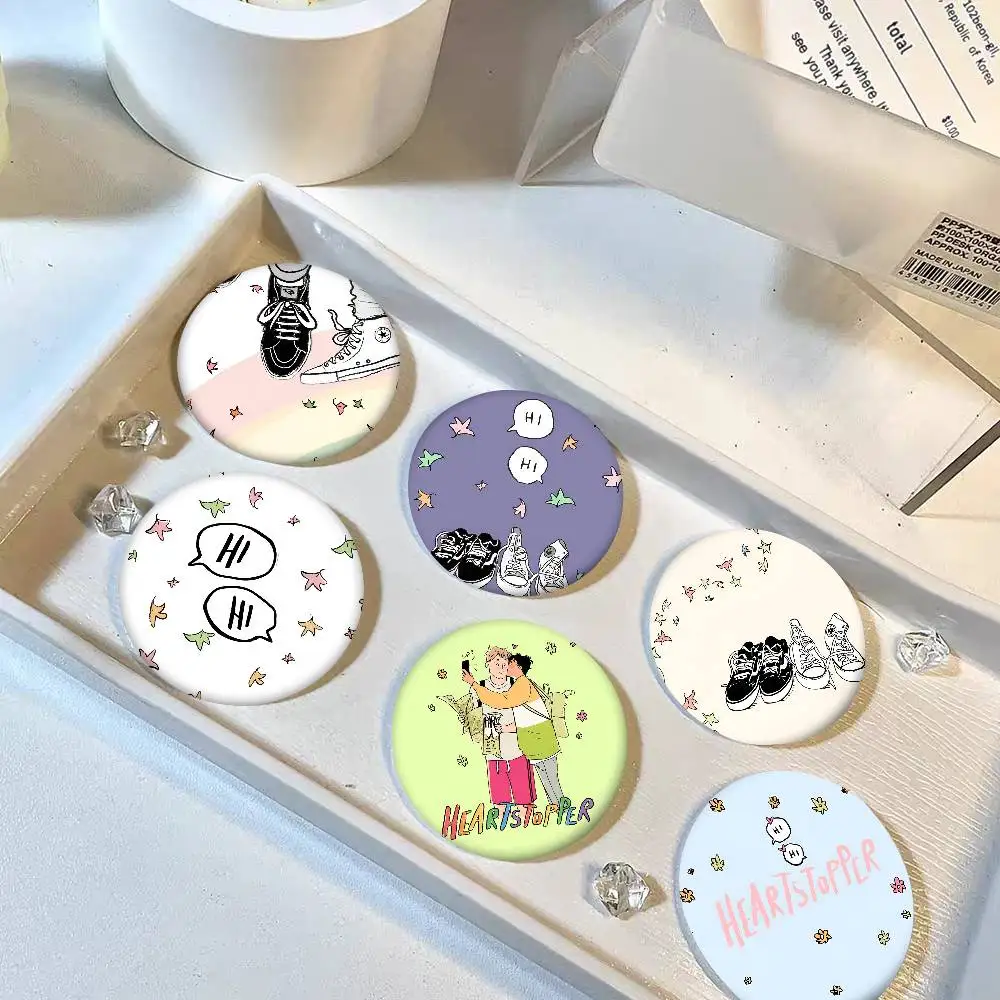 H-Heartstopper Round Badges Can Be Used To Decorate Clothes And Backpack Pins