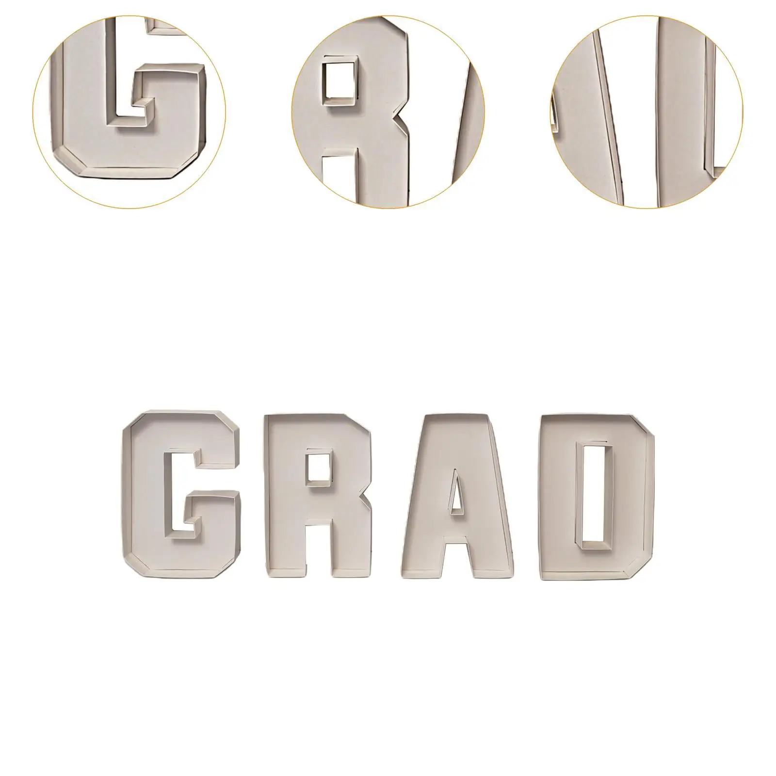 4Pcs Treat Paper Box for Chocolate Congrats Birthday Party Decorations