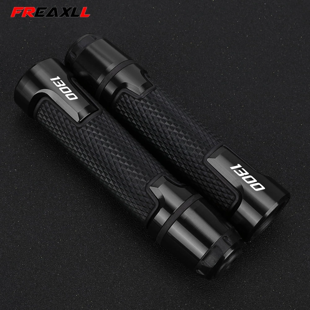 For SUZUKI 1300 Universal 7/8'' 22MM CNC Handlebar Grips Non Slip Handlebar Grip Throttle 1 Pair Motorcycle Aluminum Accessories