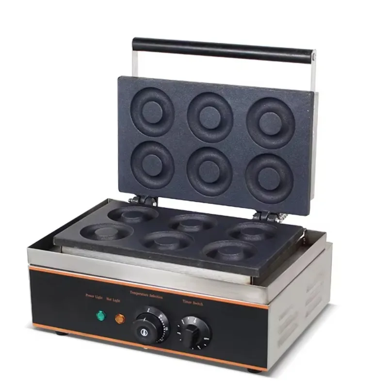 High Quality Automatic Mini Donut Maker Machine 110V/220V Electric Snack Machine for Sale