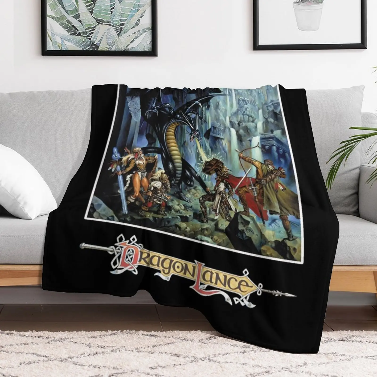 Dragonlance Advanced Dungeons & Dragons of Despair Classic Essential Throw Blanket For Baby Thins for sofa Luxury Throw Blankets