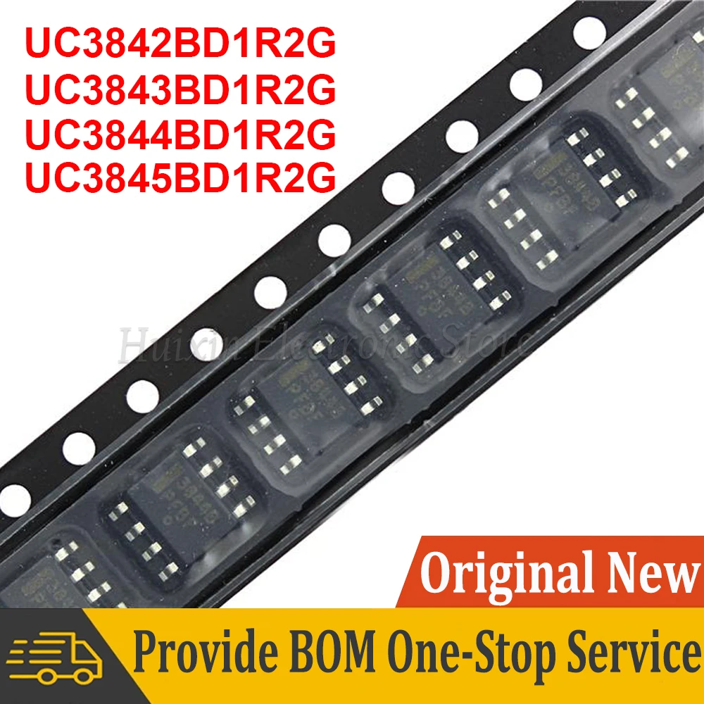 2pcs UC3842BD1R2G UC3843BD1R2G UC3844BD1R2G UC3845BD1R2G SOP-8 UC3842B UC3843B UC3844B UC3845B SOP SMD In Stock NEW original IC