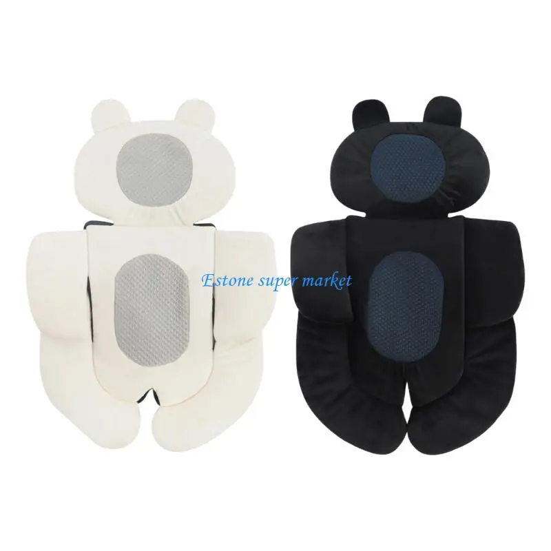 

090B Practical Baby Car Pad Elastic Support Washable Polyester Cotton Blend