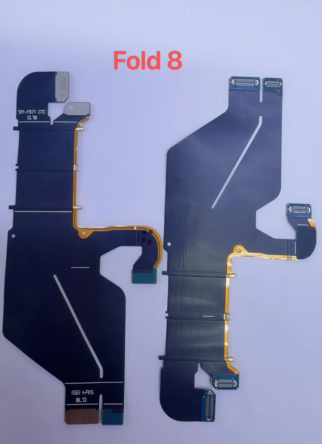 1PCS Spin Axis Cable For SM Z Fold /Z Flip 1 2 3 4 5 6 7 8 Main Board LCD Connector Rotary Shaft Hinge Flex