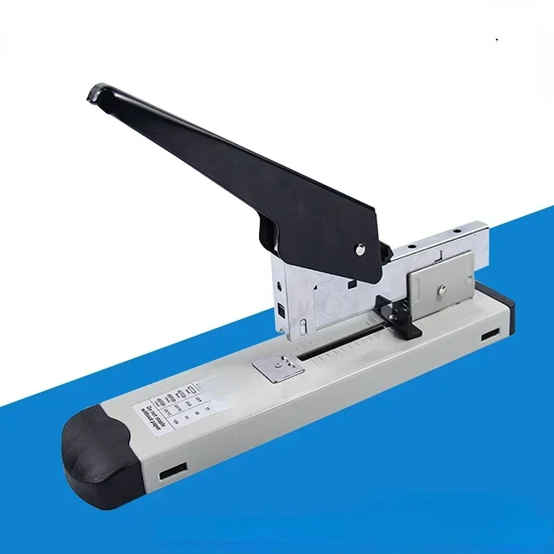 Hot Sale Heavy Duty 120 Sheets Stapler With Ruler, Adjustable Binding Thickness Metal Paper Stapler Fit Staples 23/6, 23/8, 23/1
