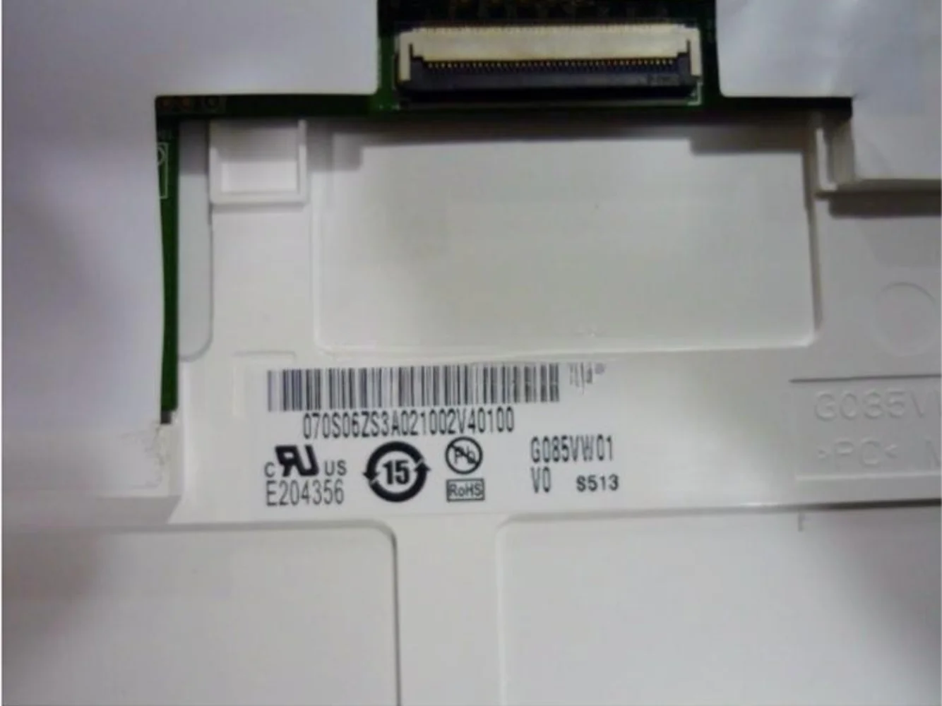 

Original G085VW01 V0 8.5 Inch LCD Display Screen Panel