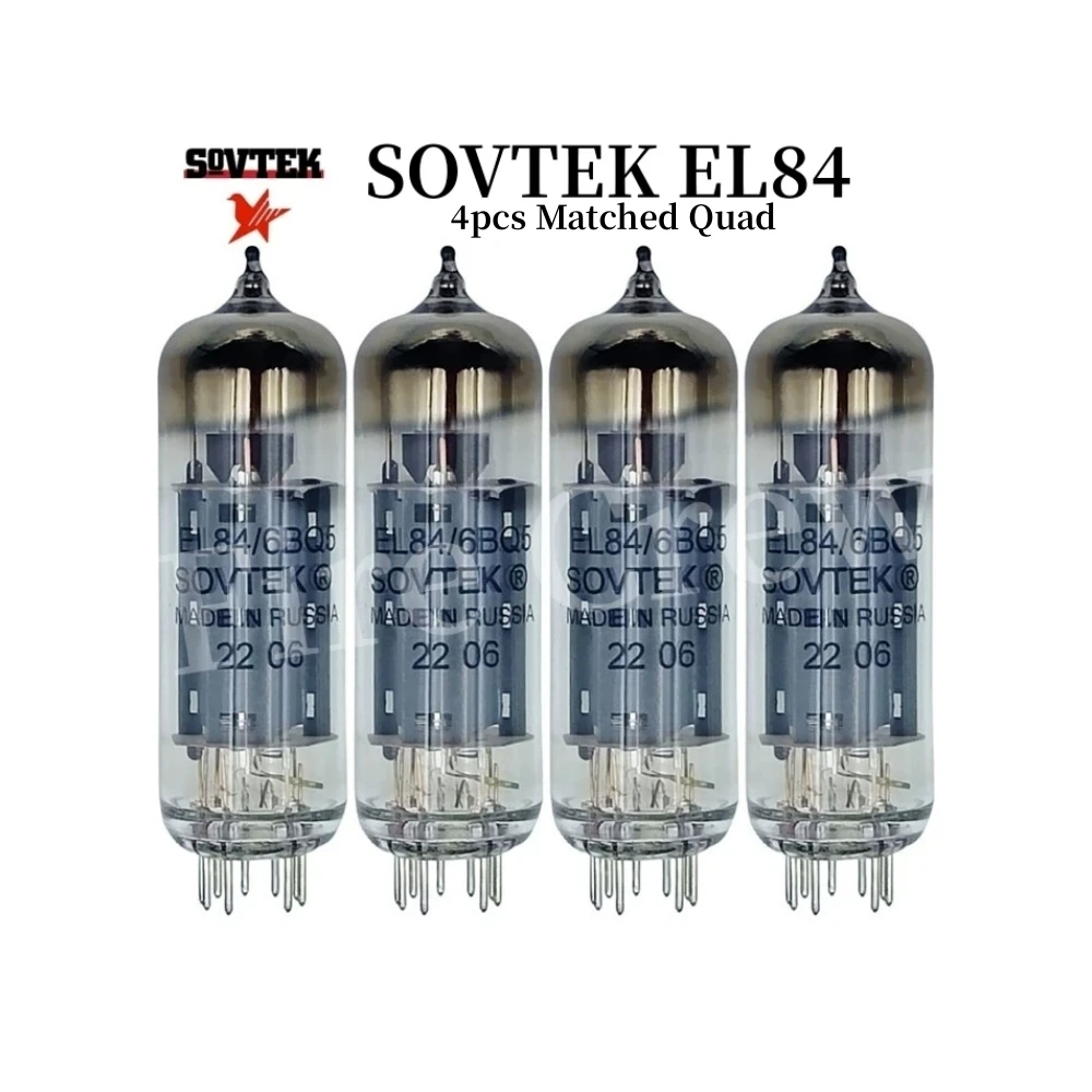 SOVTEK Vacuum Tube EL84 6BQ5 Upgrade 6P14 N709 6N14N Tubes HIFI Audio Valve Electronic Tube Amplifier Kit DIY Factory Matched