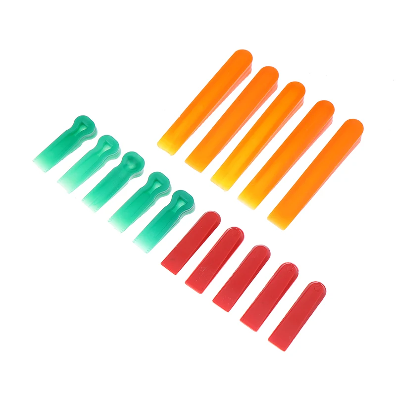 100pc Reusable 5mm Plastic Tile Wedge Spacer Leveling Clips Floor Locator Ceramic Tiling Laying Adjustment Construction Tool
