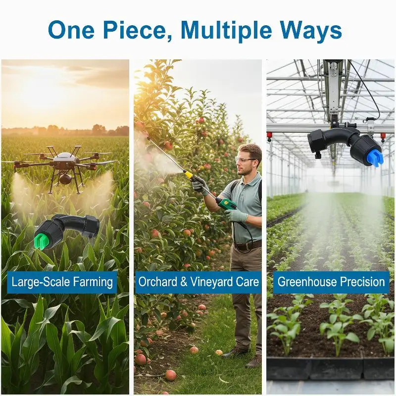 Electric Sprayer Head Weather Resistant Long Lasting Part for Patio Lawn Agriculture Garden Irrigation