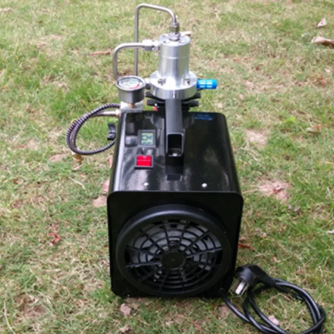 Bomba de ar de alta pressão 30mpa Bomba de ar de alta pressão 40mpa Cilindro pequeno de bomba de ar refrigerada a água