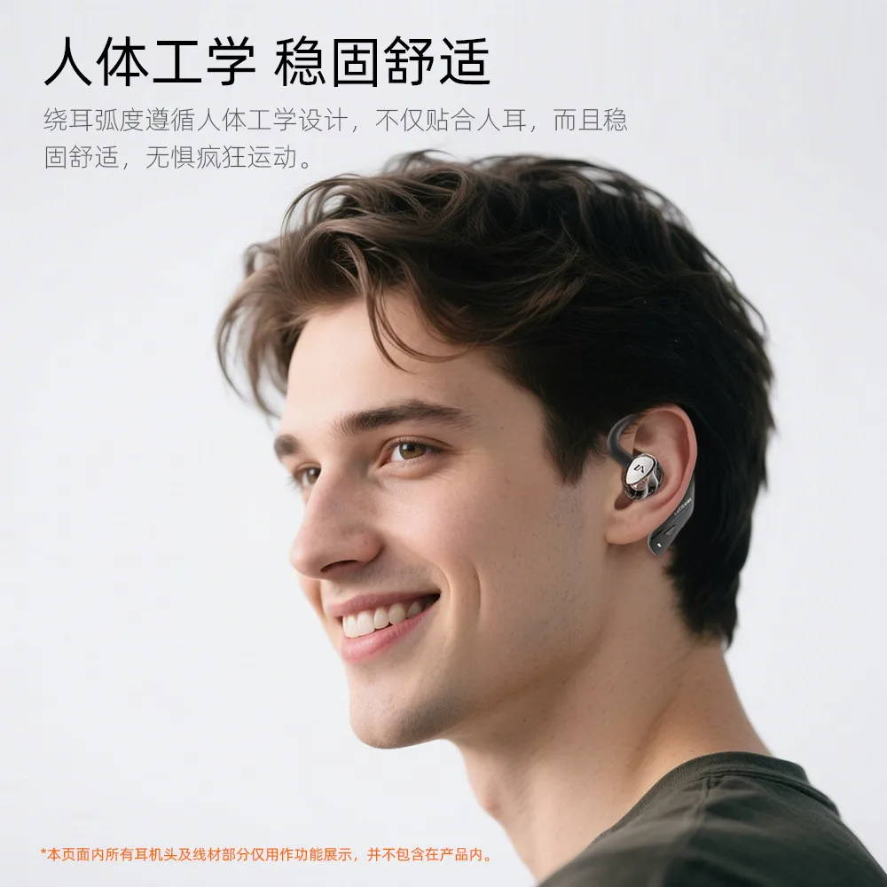 Lafitear LT-BTX Bluetooth 5.3 ワイヤレスアップグレードケーブルイヤホンヘッドセットイヤーフック充電ケース付き QDC Cpin IMEs