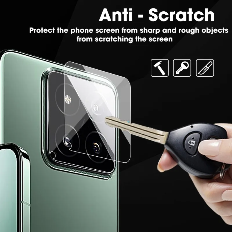 1-5PCS Camera Lens Protective Film for Xiaomi 14 Full Coverage Lens Protector HD Anti-scratch Tempered Glass for Xiaomi Mi 14 5G