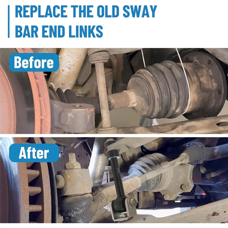 

Stabilizer Bar Link Upgrade (0-2 Inch) For Enhanced Handling For Silverado, GMC Sierra 1500/2500/3500 HD 1999-2019