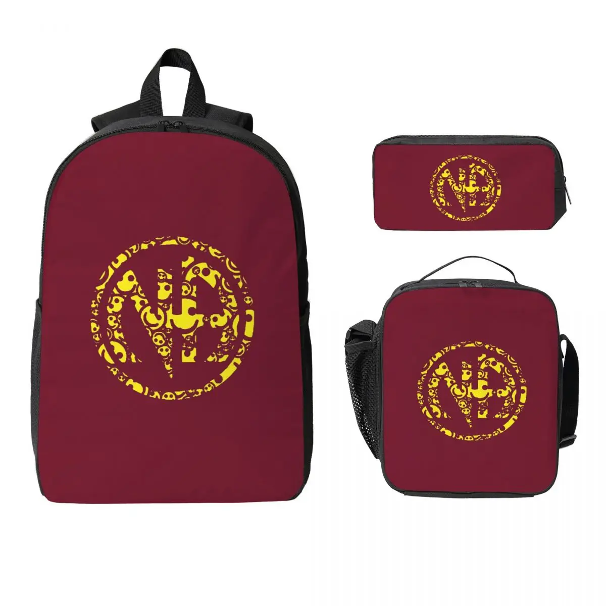 

NA - Narcotics Anonymous Backpack Student Boys Girls BookBag School Bag Laptop Shoulder Bags 3ps Insulated Lunch Bag Pencil Case