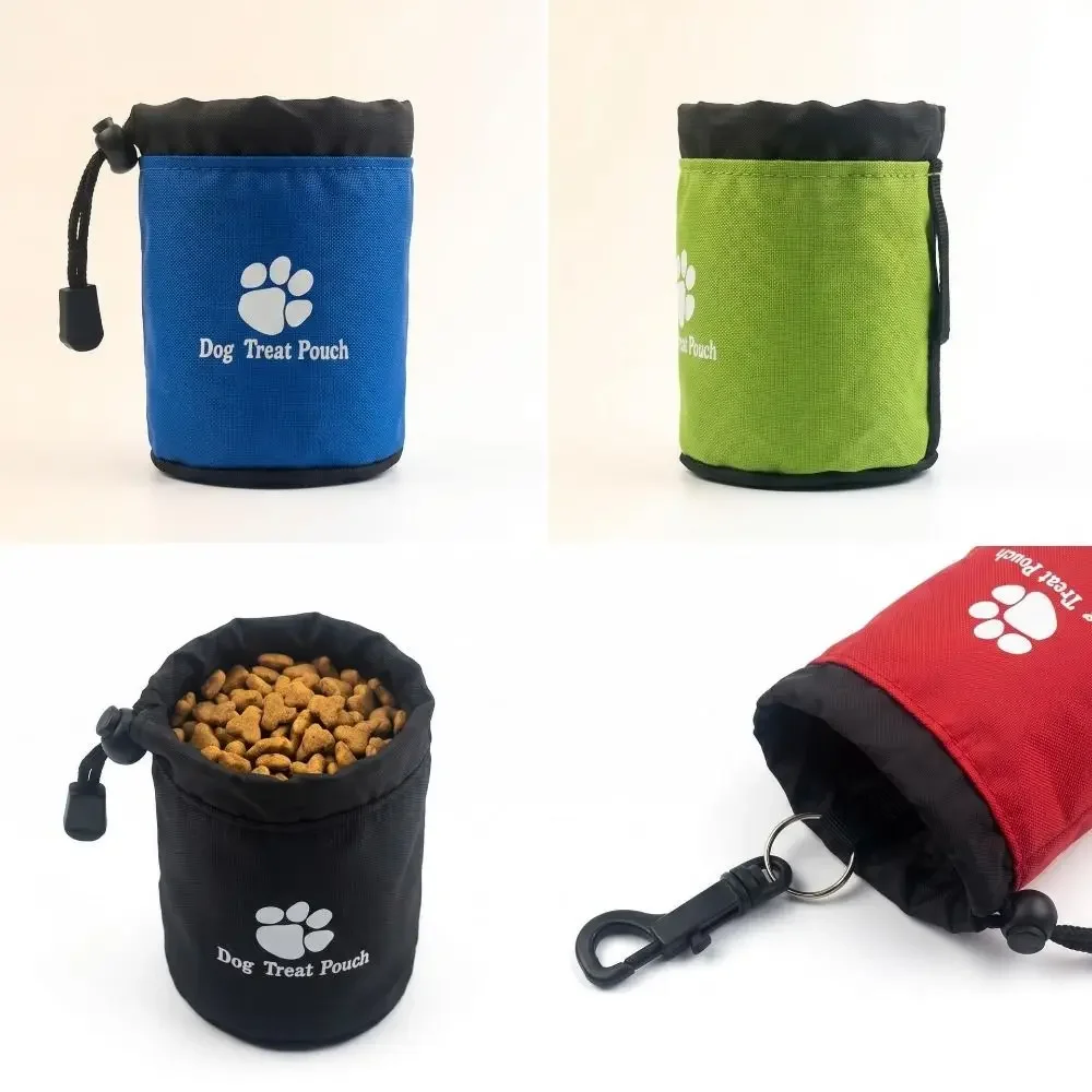 1 Stück 7×10cm tragbare Haustier-Trainings-Hüfttasche mit Kordelzug, auslaufsichere Hundeleckerli-Tasche, freihändige, multifunktionale Welpen-Snack-Belohnungstasche – Detail 7