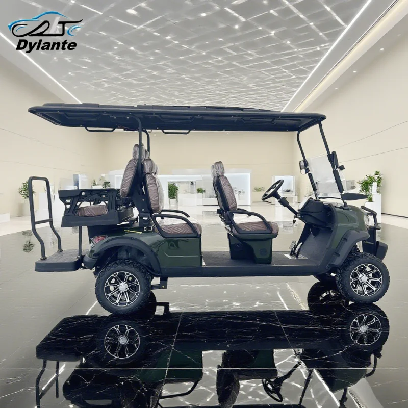 

China's Best USA Approved Lithium Battery Four-Wheel Vehicle Off-Road electric Golf Carts With Comfortable Seat For Sale