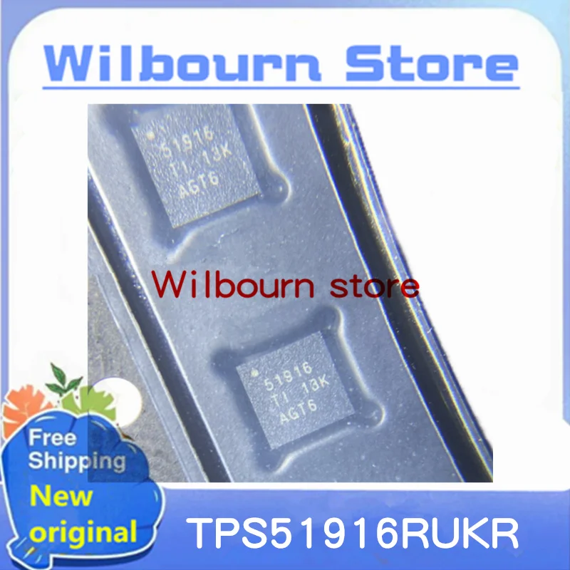 

10PCS~50PCS/LOT TPS51916RUKR TPS51916RUKT TPS51916RUK 51916 WQFN20 100% New Spot stock