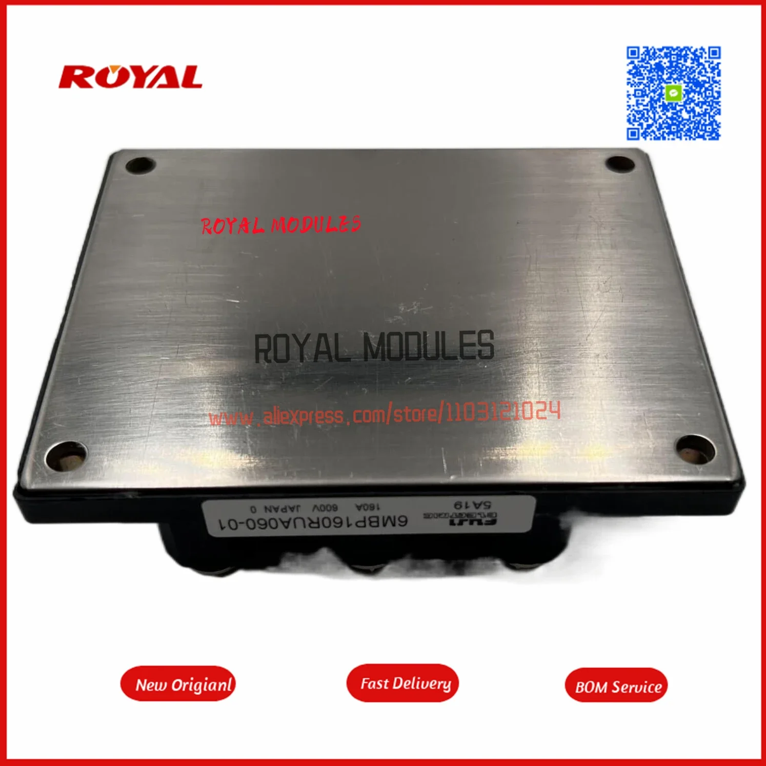 Novo módulo 6MBP160RUA060-01 A50L-0001-0374