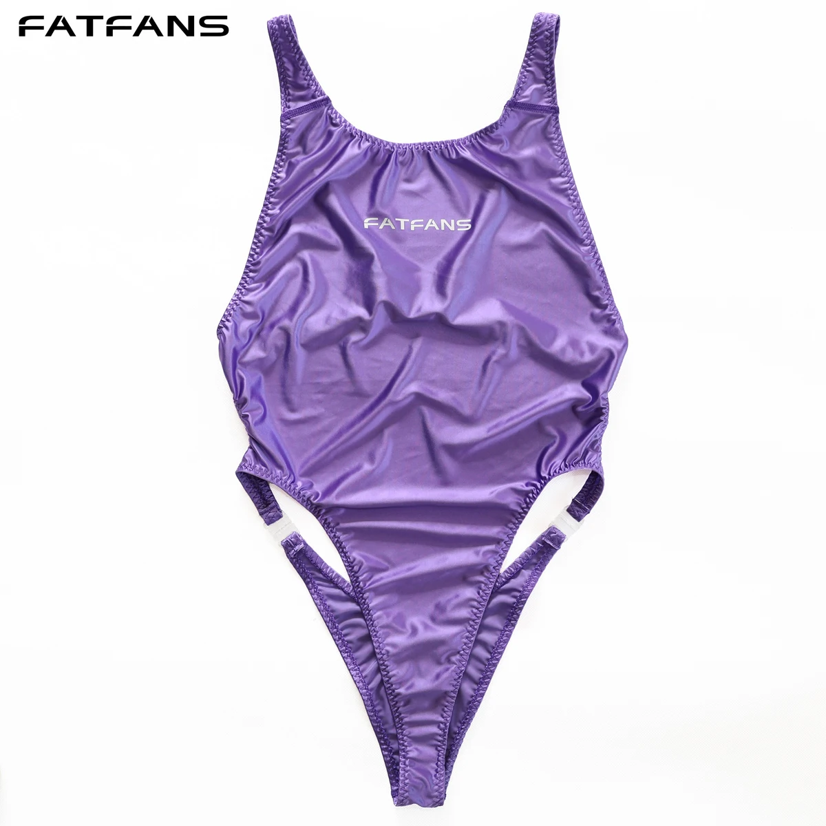 Women Sexy Thin One-piece High Cut Hip Wrap Swimsuit 3 Buckle Quick Release Backless Tight Quickdry Bathing Suit Leotards