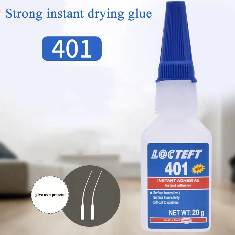 Super Glue Instant Quick Dry Cyanoacrylate Strong Adhesive Universal Fast Repairing Glue 401/403/406/460/495/496