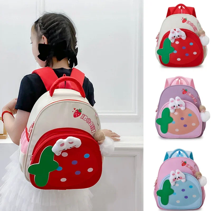 

Kindergarten School Bag Cute Cartoon Children's Backpack Primary Schoolbag Spine Protector Kids Shoulder Bags For Boys Girls