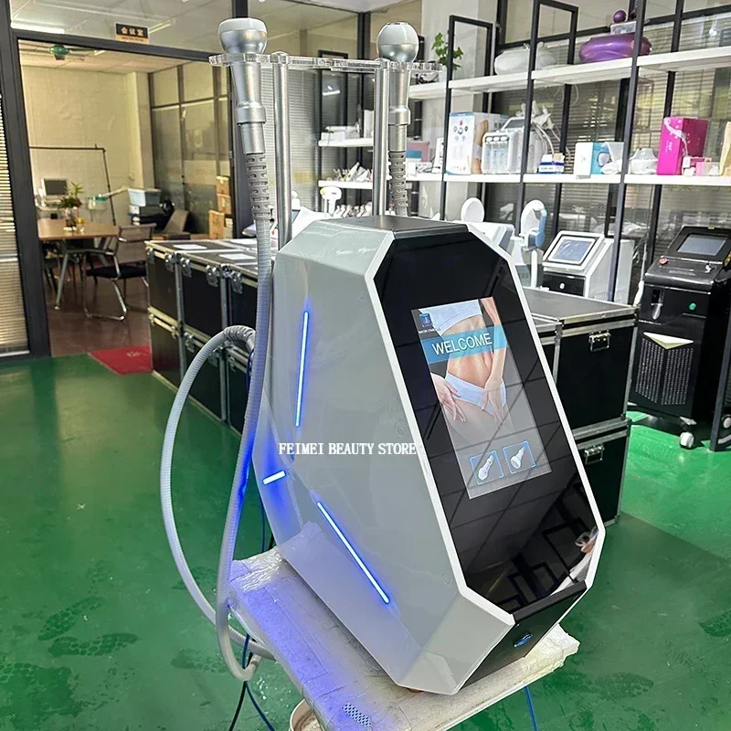 2024 2 IN 1 Tightening Thermal EMS Tshock Cryo Slimming Face Body skim Cooling Device Professional T Shock skim Cool Machine