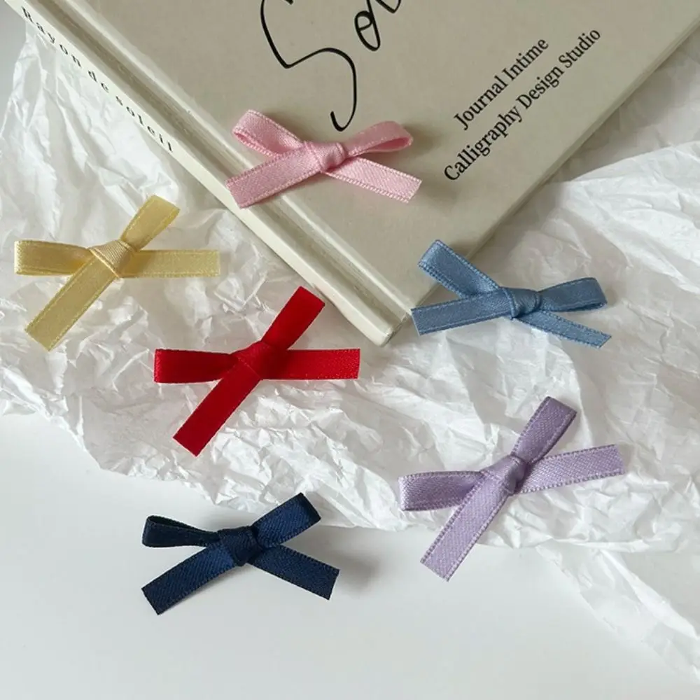 Ballet Little Bowknot Hair Clips Ribbon Sweet Bow Hairpin Headwear Hair Accessories Cute Barrette Girls