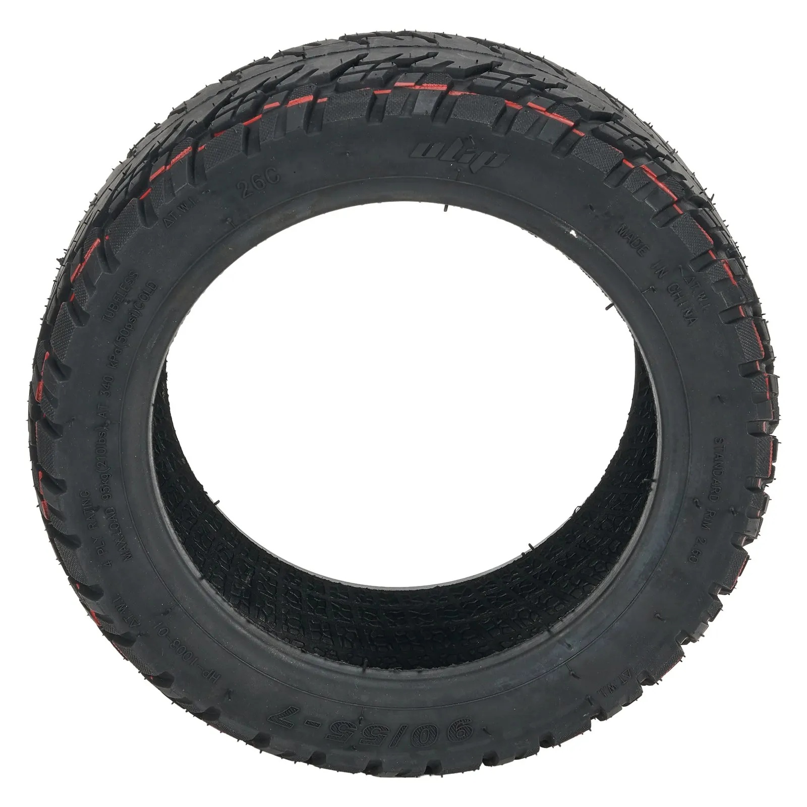 

90/55-7 Tubeless Tyre Off-Road Tyre Built-in Live Glue Electric Scooter 11 Inch 2023 New E-Scooter Replacement Parts