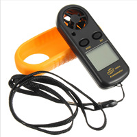 Digital Intelligent Anemometer Handheld Mini Anemometer Wind Temperature Anemometer GM816