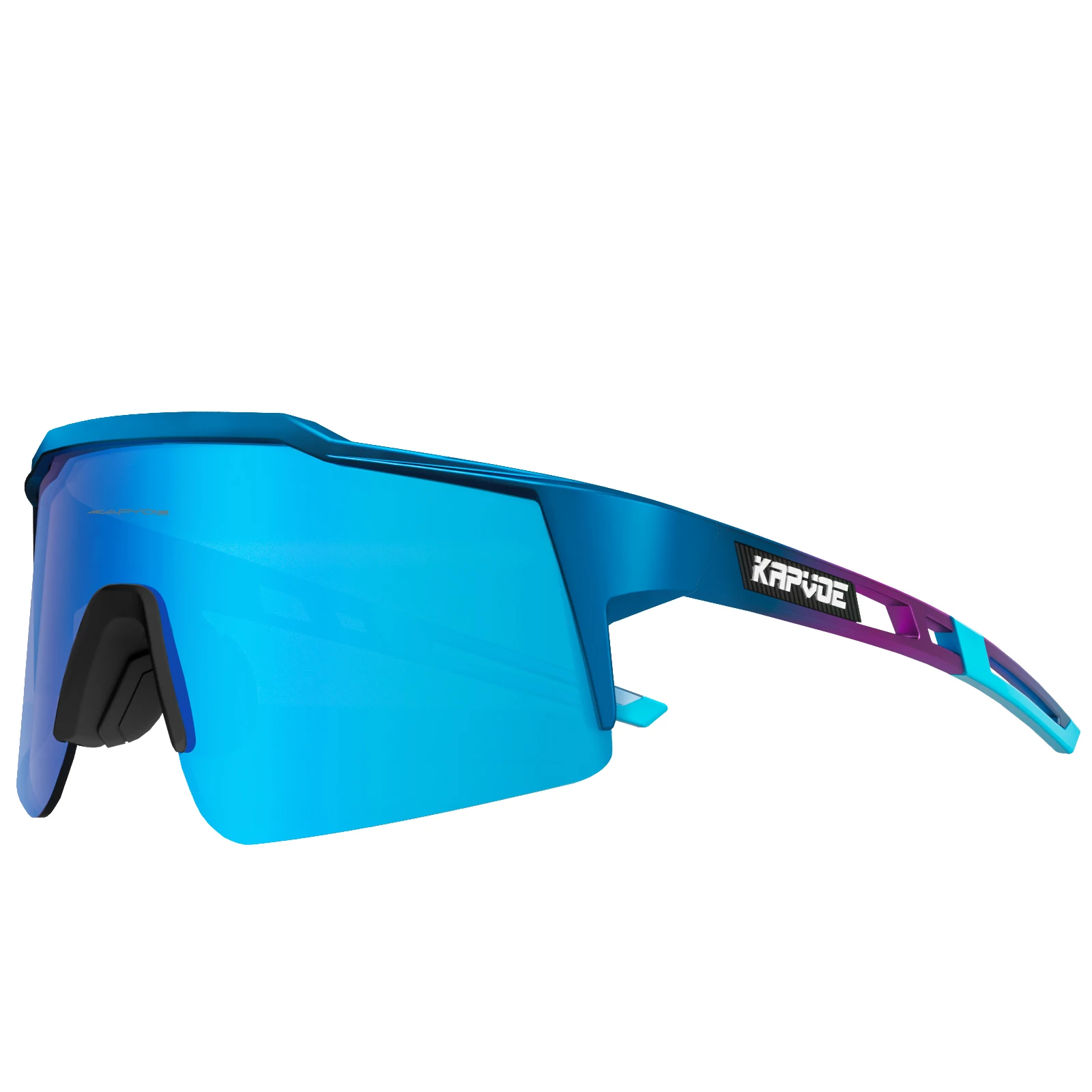 Kapvoe Fahrrad Radfahren Sonnenbrille Polarisierte Radfahren Gläser Fahrrad MTB UV400 Berg Männer/Frauen Brillen Outdoor Sport Brille 10