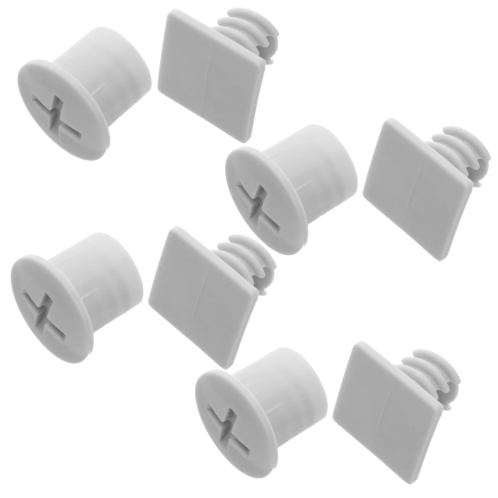 

4 set Children Slide Accessories Grey Plastic Screw Caps For Kids Indoor Outdoor Play Slides Durable Fixing Replacement Parts