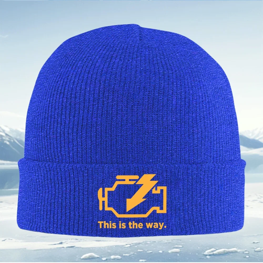 محرك كون بيرنو دي أليمنتيشن. الطريق السريع من ديلانتي. Hombres Mujeres للجنسين Gorro de Punto Gorro Jersey Gorro Invierno Tér