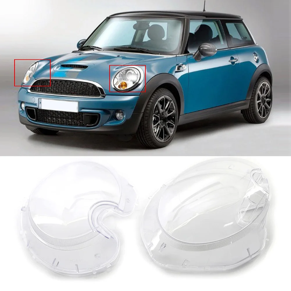 Direct Replacement Headlight Clear Lens For Headlight Refurbishment OE 63127270023 Xenon Headlamp With Cleaning