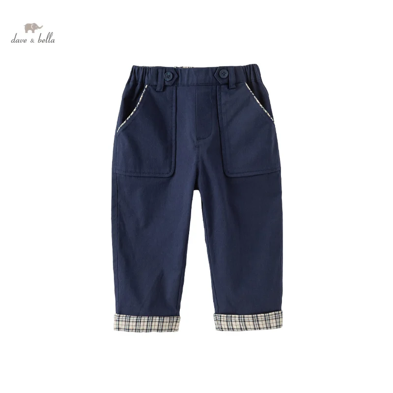 

Dave Bella Children's Pants 2024 New Spring Boys Baby Kids Casual Pants Fashion Cool Comfortable Party Outdoor Sport DB1248339